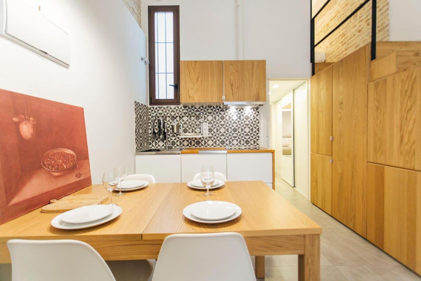 Amplio Apartamento De Diseno Precioso De Estilo Sevillano En Pleno Centro ภายนอก รูปภาพ